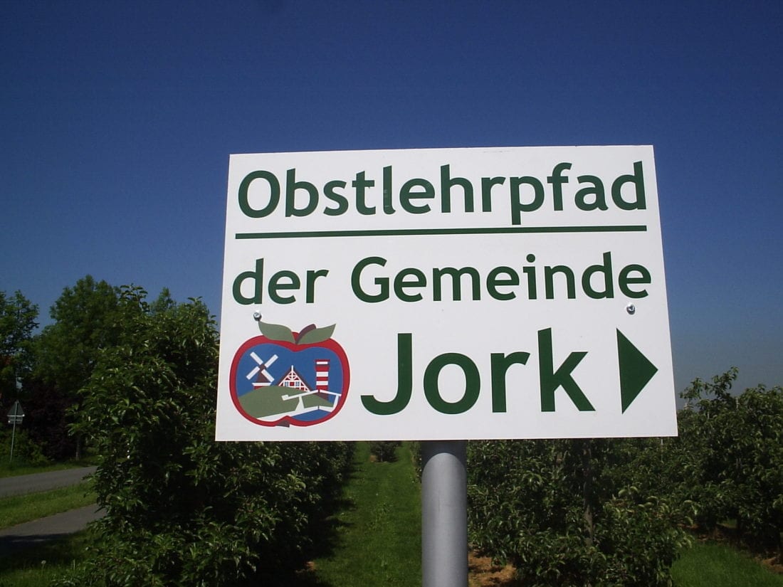 Obstlehrpfad der Gemeinde Jork